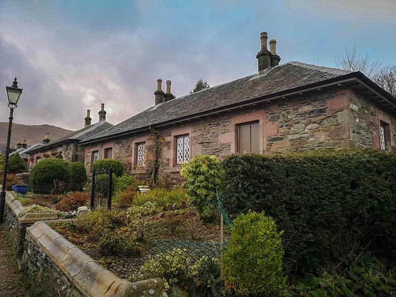 Luss nad jeziorem Loch Lomond