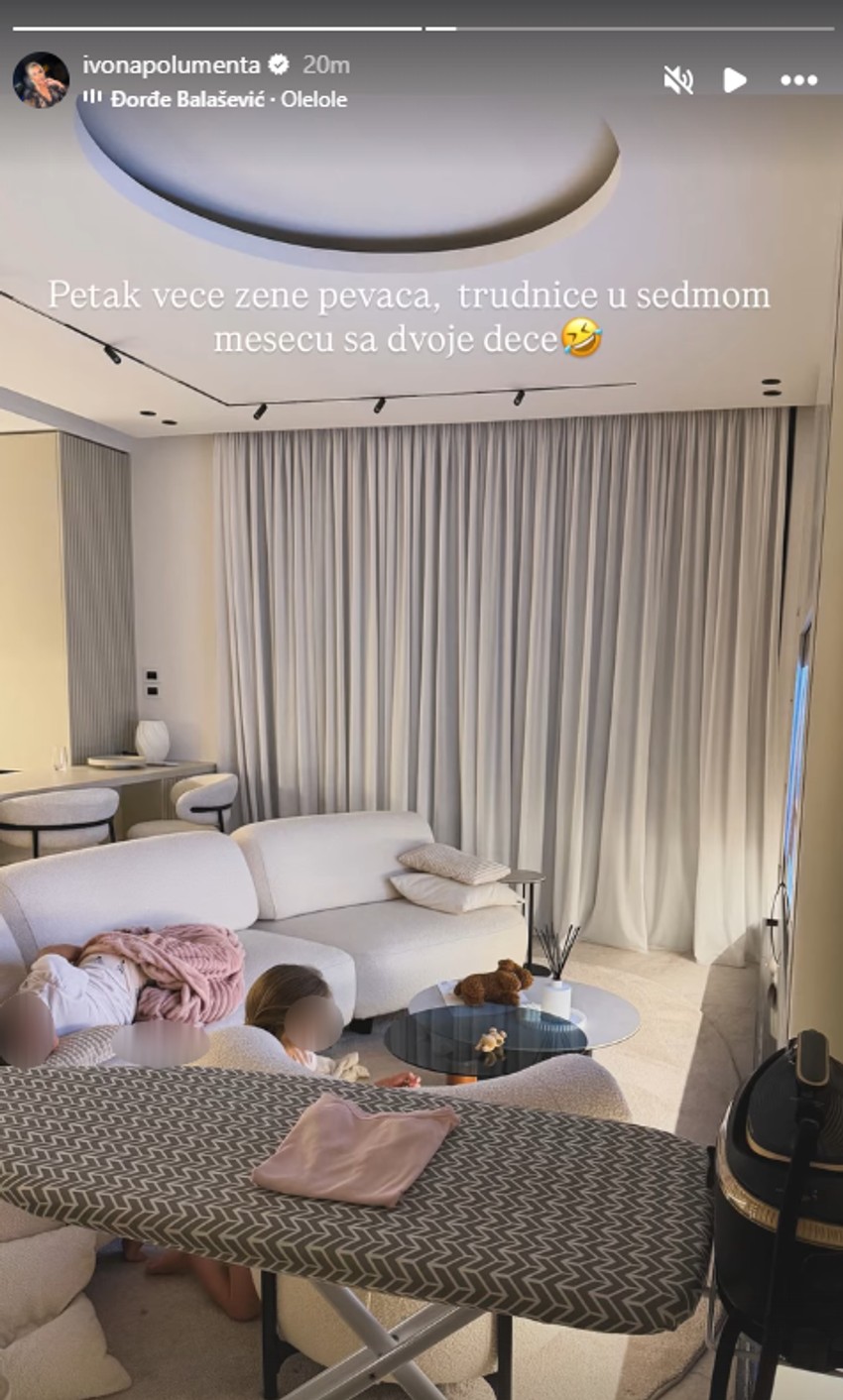 Ivona Polumenta pokazala prizor iz kuće