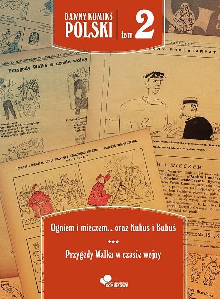 Dawny komiks polski, tom 2 (okładka)