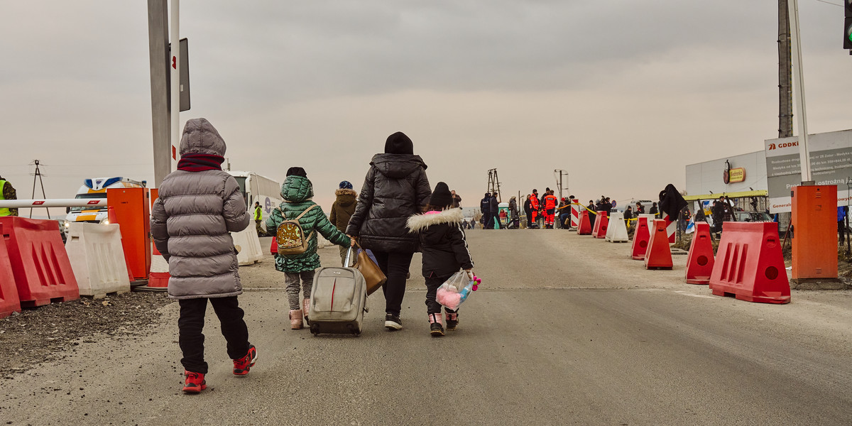 Od 24 lutego do Polski uciekło ok. 2,5 mln osób z Ukrainy.