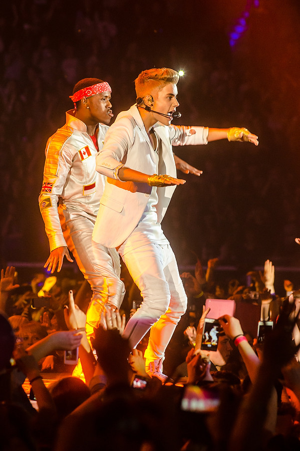 Justin Bieber koncert w Polsce [Łódź, Atlas Arena] (fot. Darek Kawka / Onet)