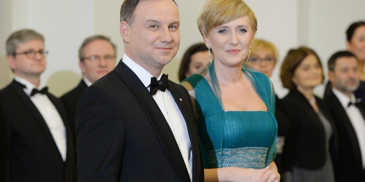 Prezydent Andrzej Duda i Agata Duda 