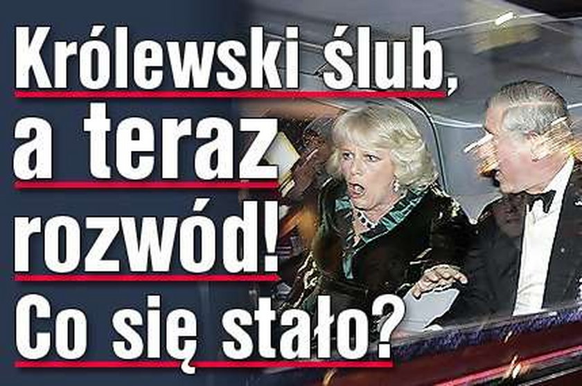 Królewski ślub, a teraz rozwód! Co się stało?