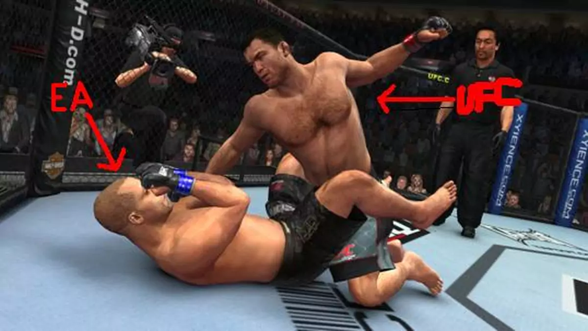EA w stanie wojny z UFC
