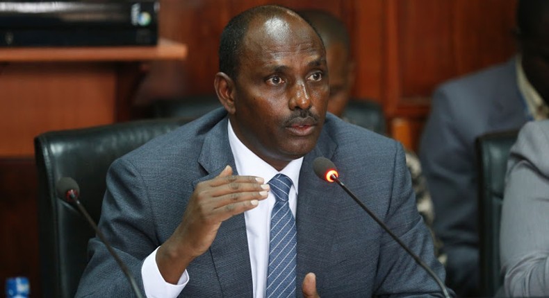 Treasury Cabinet Secretary Ukur Yatani 