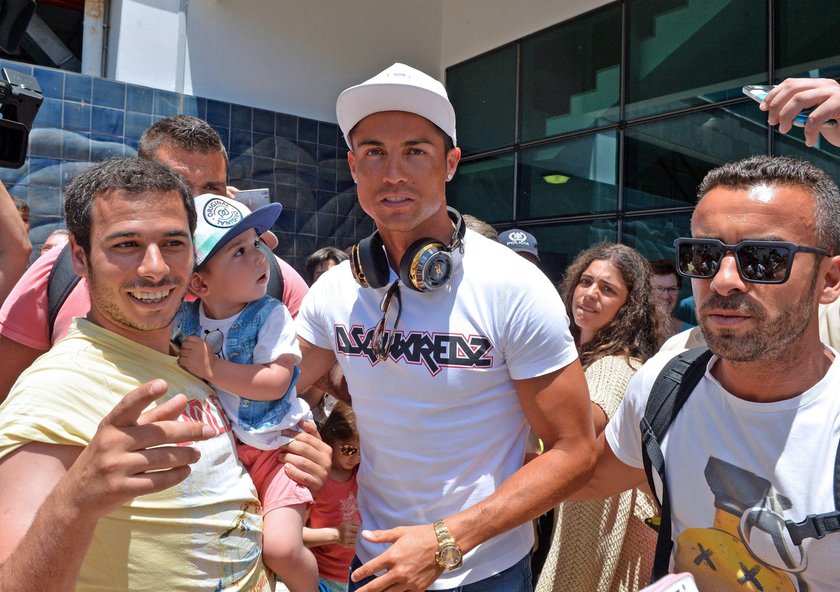 Cristiano Ronaldo nie próżnuje podczas urlopu