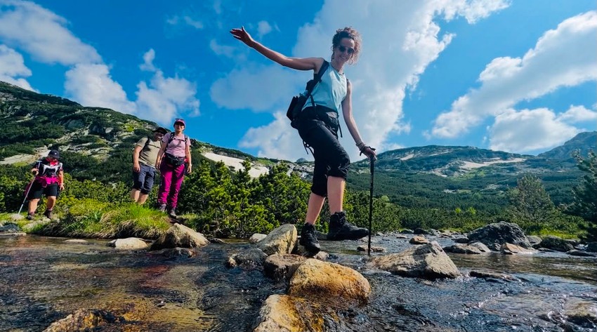 Planinari na turi kroz Sedam rilskih jezera u Bugarskoj