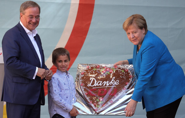 Angela Merkel i Armin Laschet