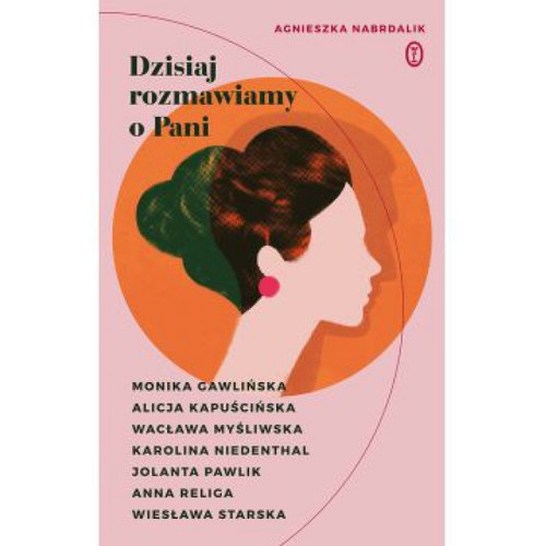 okładka książki 'Dzisiaj rozmawiamy o Pani' Agnieszki Nabrdalik
