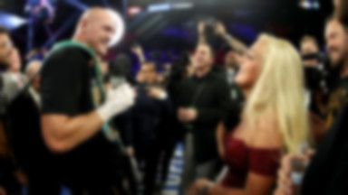 Tyson Fury ma piękną żonę. Kibicowała mu podczas walki z Wilderem