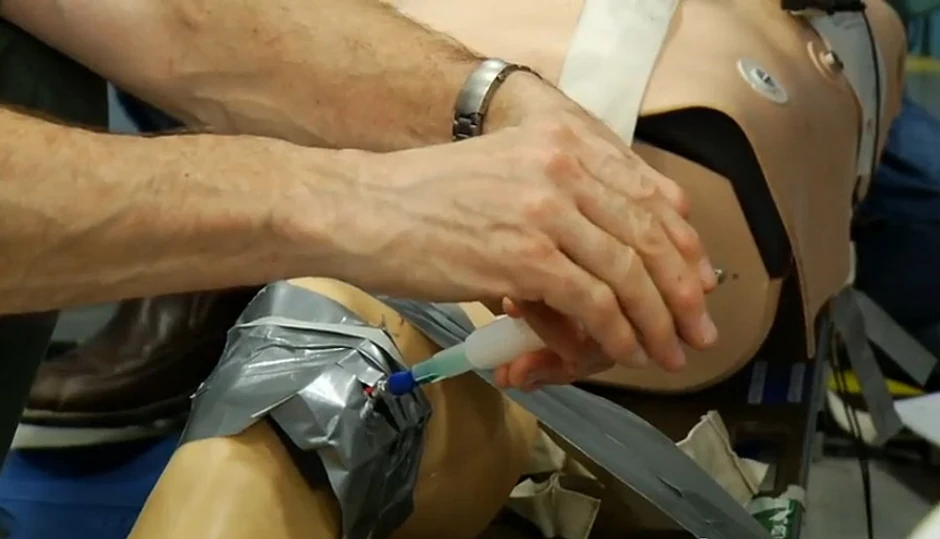 Ispitivanje vrtoglavice zbog niskog pritiska, što predstavlja jedan od uobičajenih problema na svemirskim letovima