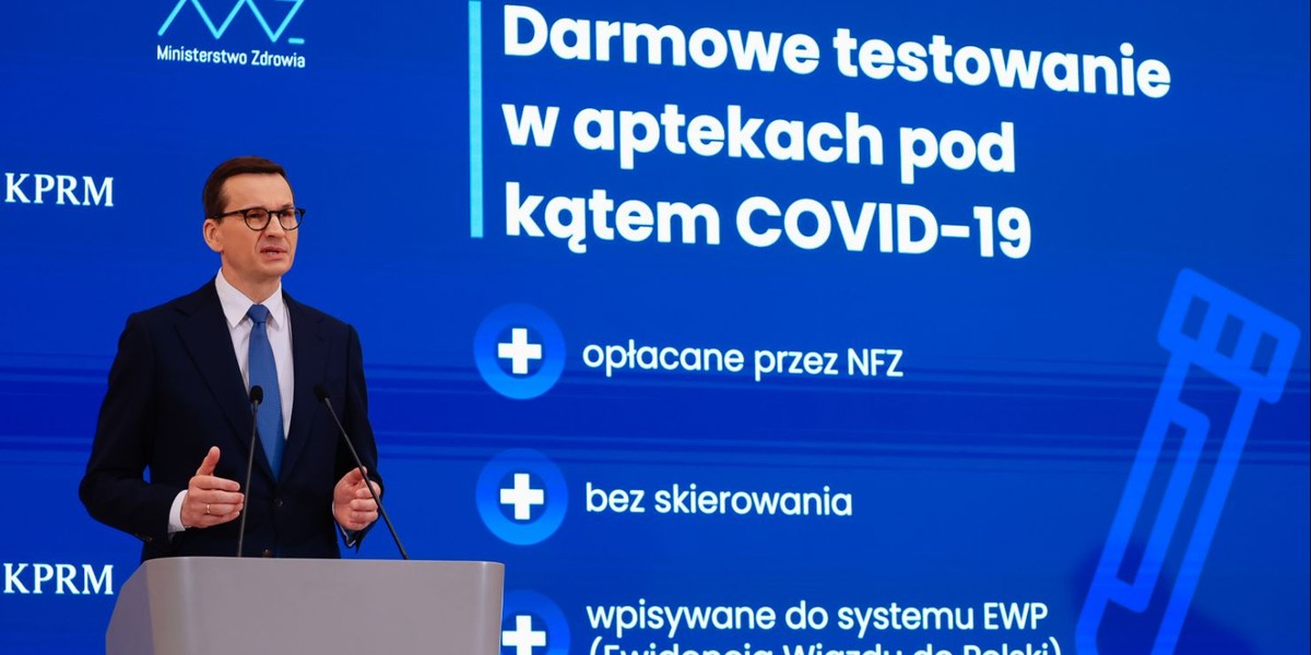 Mateusz Morawiecki poinformował o korektach Polskiego Ładu.