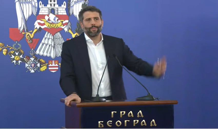 Aleksandar Šapić na današnjoj press konferenciji