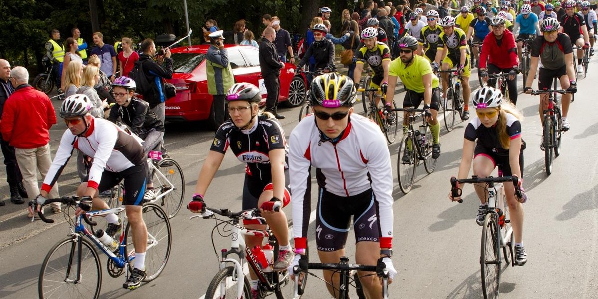 Wyścig Škoda Poznań Bike Challenge. Utrudnienia komunikacyjne w całym mieście.