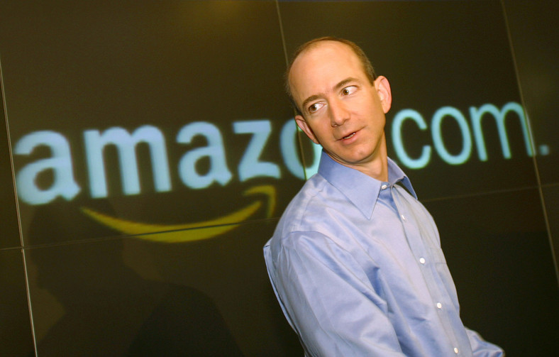 Jeff Bezos, założyciel i dyrektor zarzadzający Amazon.com