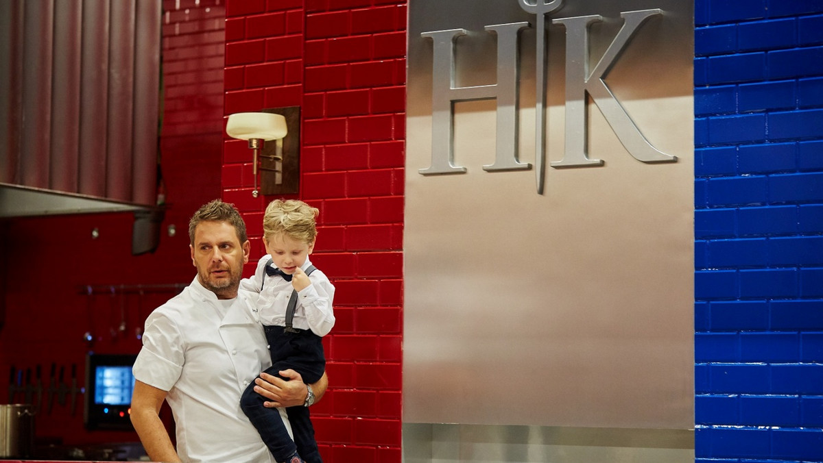 Wojciech Modest Amaro postanowił pokazać "Piekielną Kuchnię" swojemu 5-letniemu synkowi Nicolasowi.