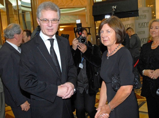 Krzysztof Kolberger i Maria Kaczyńska