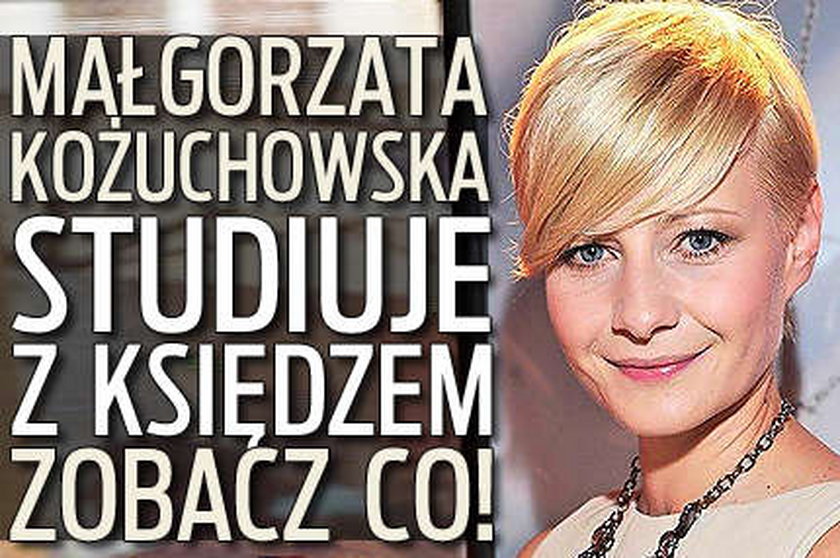 Kożuchowska studiuje! Co?