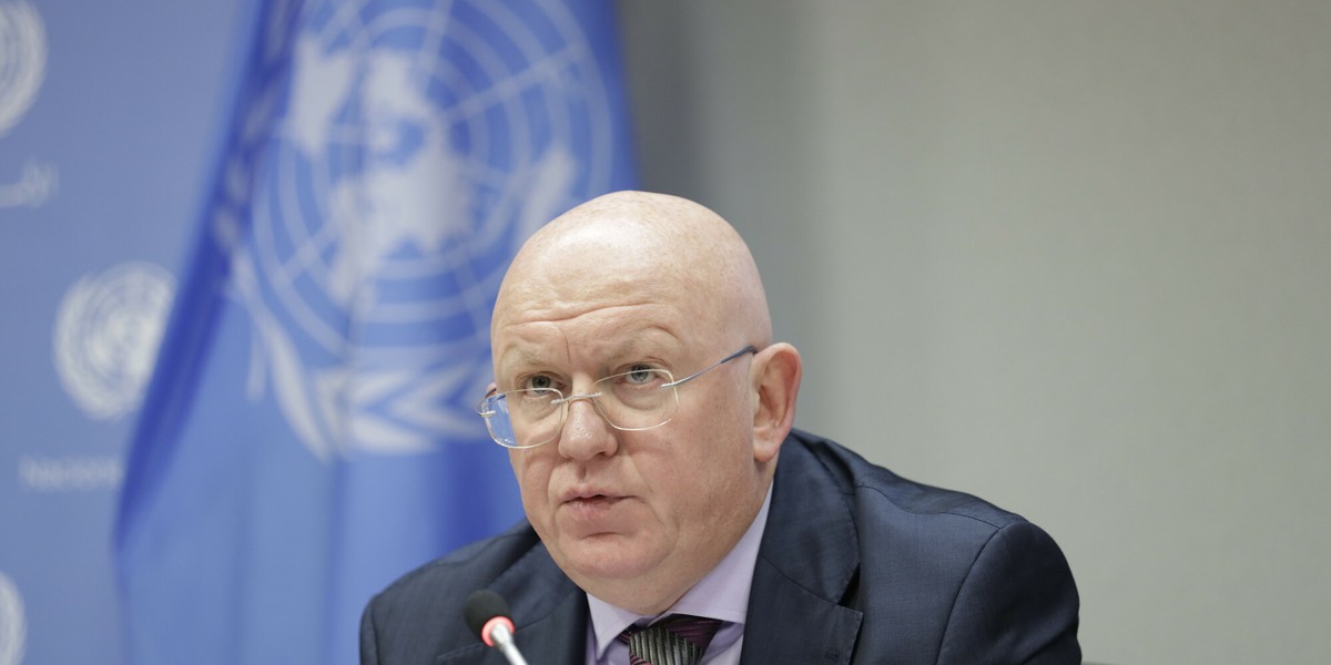 Ambasador Rosji przy ONZ Wasilij Nebenzia