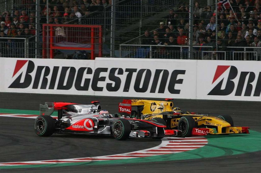 Kubica wyprzedza najlepiej w Formule 1
