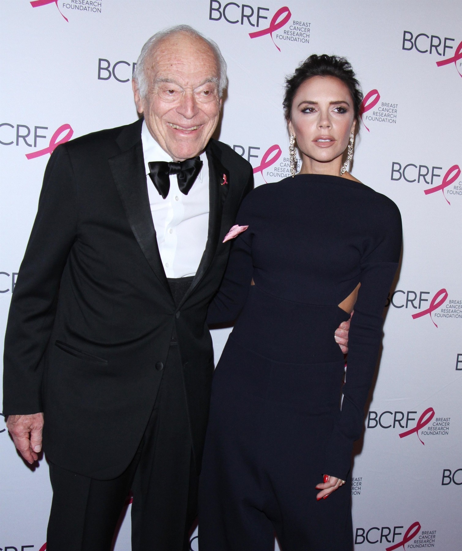 Leonard Lauder a Victoria Beckham.