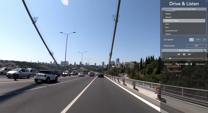 Starting to miss your commute? Take a virtual drive through cities ...