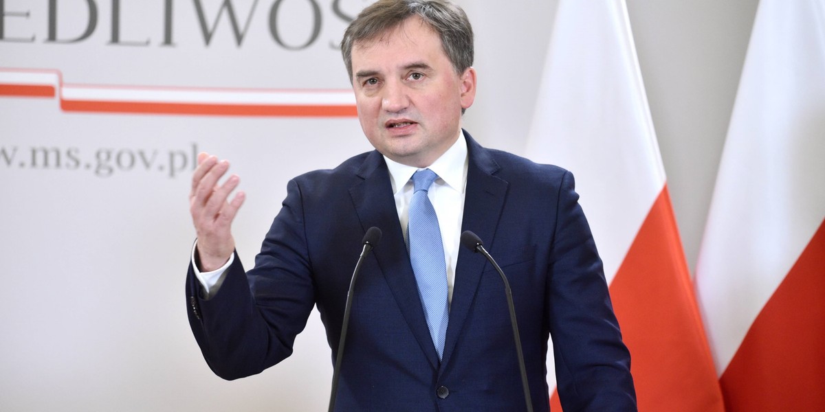 Minister sprawiedliwości Zbigniew Ziobro.