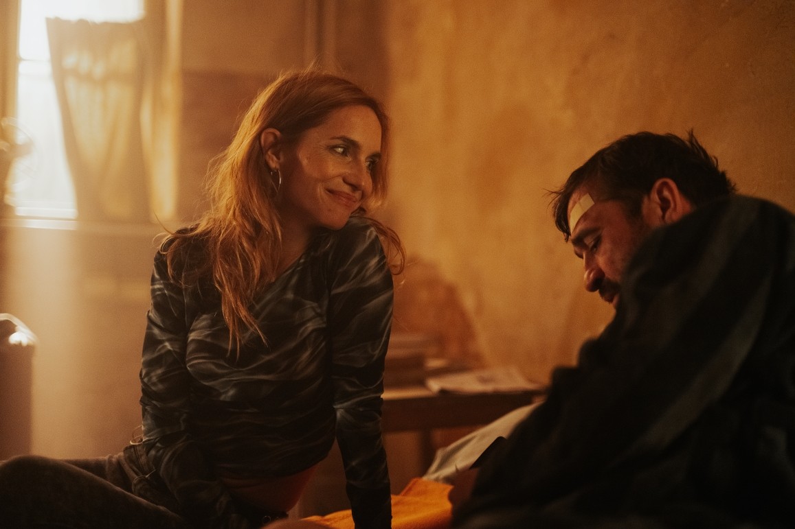 Hana Vagnerová a Milan Ondrík Bojovník vo filme Bojovník.