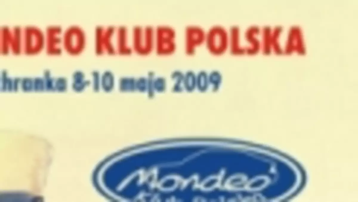 Zaproszenie na XIII zlot Mondeo Klub Polska