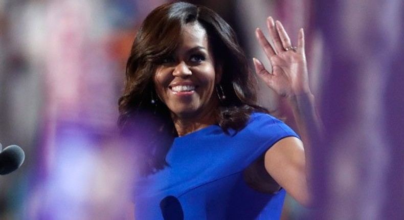 Michelle Obama in Christian Siriano