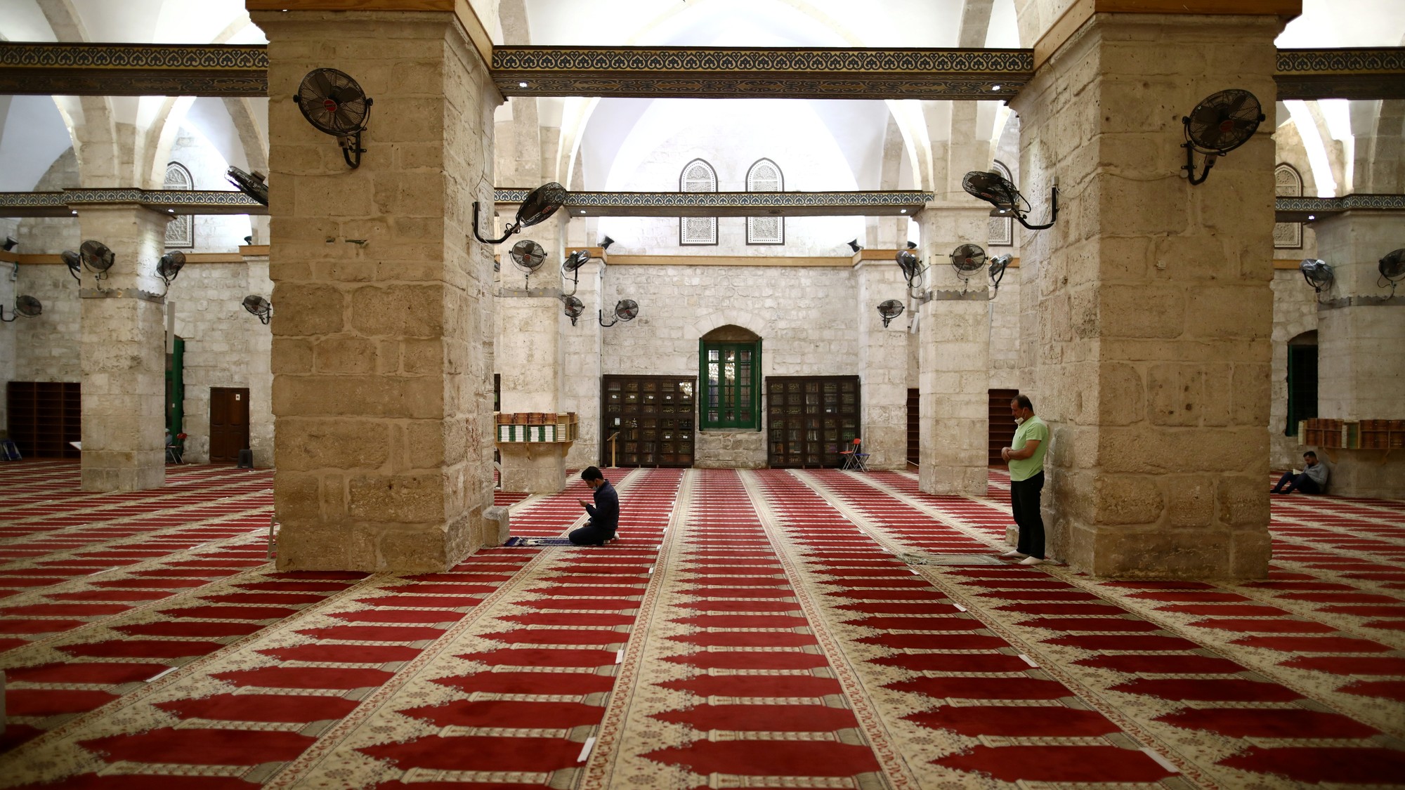 Mešita al-Aksá na Chrámovej hore v Jeruzaleme.