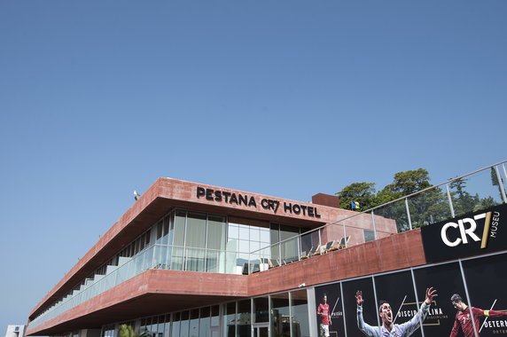 Hotel i muzeum Cristiano Ronaldo w Funchal