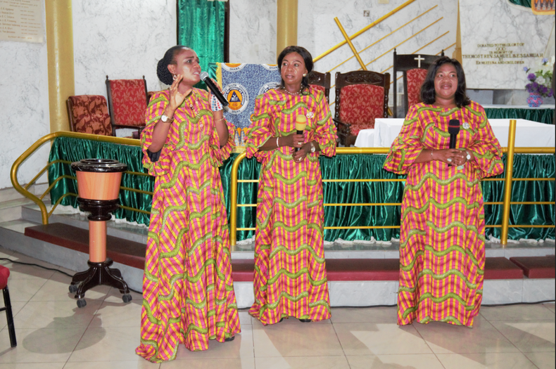 Daughters of Glorious Jesus ministers @ Ayeyi 2019