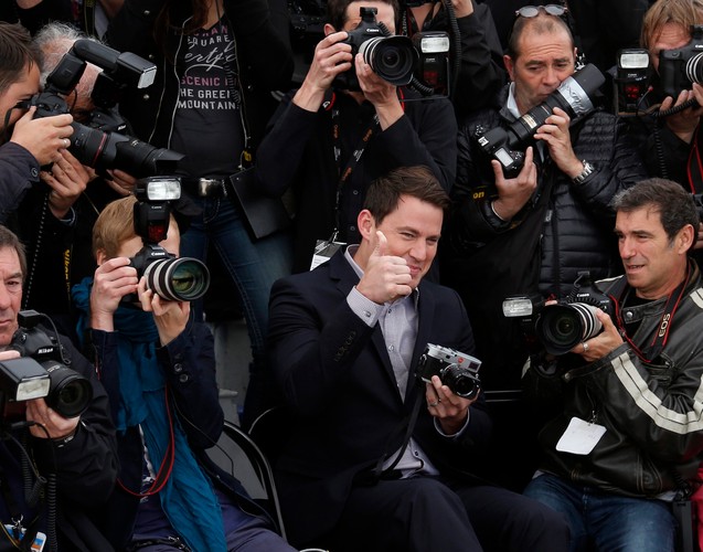 Channing Tatum bawił się w fotoreportera w Cannes