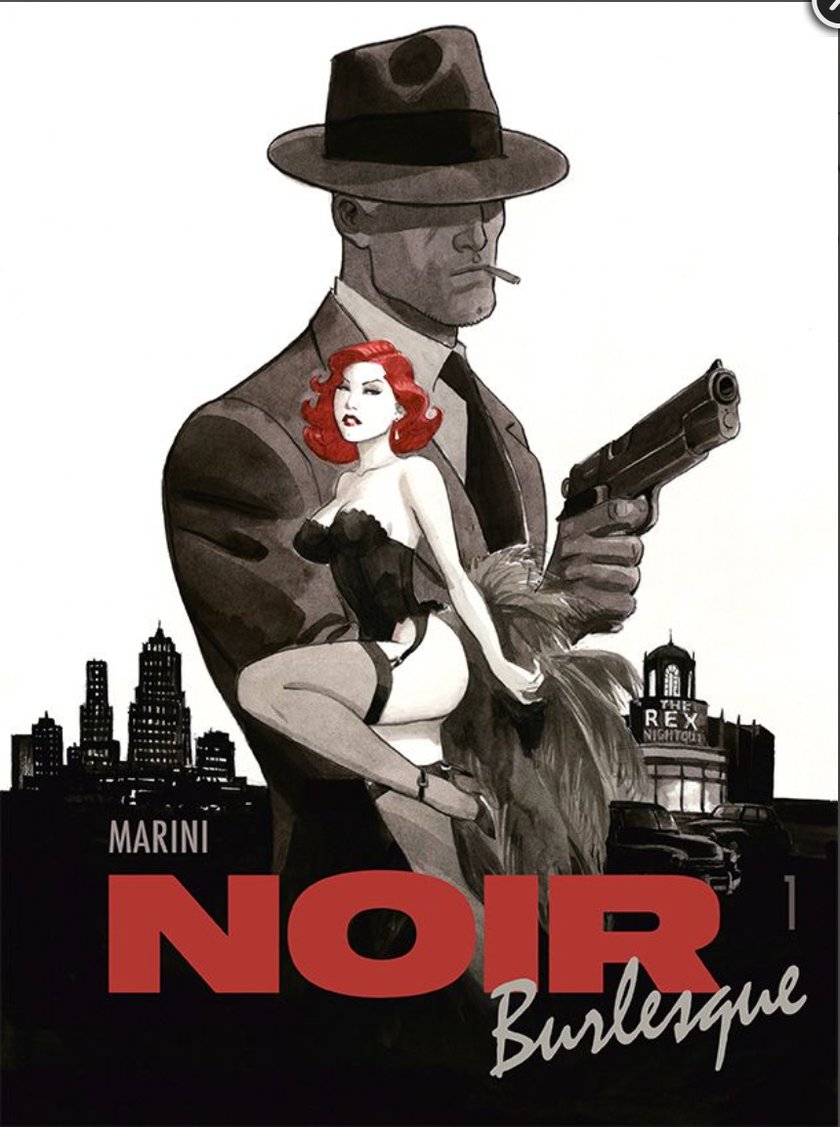 "Noir. Burlesque". Okładka albumu dobrze oddaje jego treść.