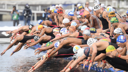 Vizes vb: nyolcadik helyen végeztek a magyarok a nyíltvízi úszók csapatversenyében