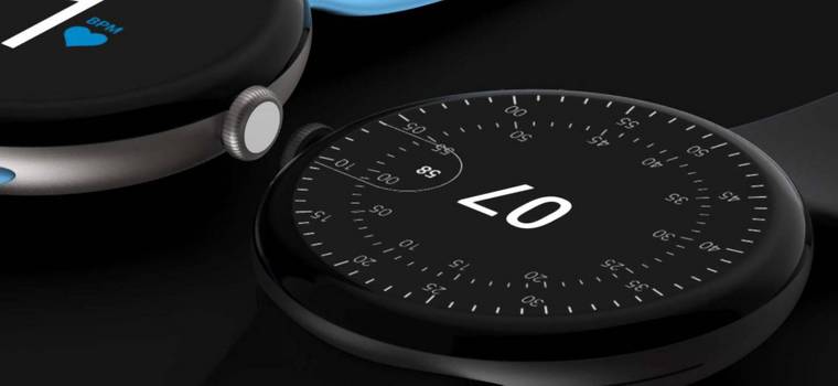Google Pixel Watch pozuje na renderach. Smartwatch jest podobny do zegarków Withings