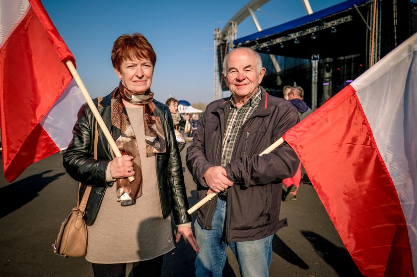 Polacy świętują niepodległość