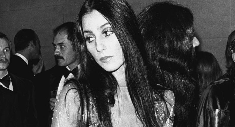 Cher attends the 1974 Met Gala.Ron Galella / Contributor / Getty Images