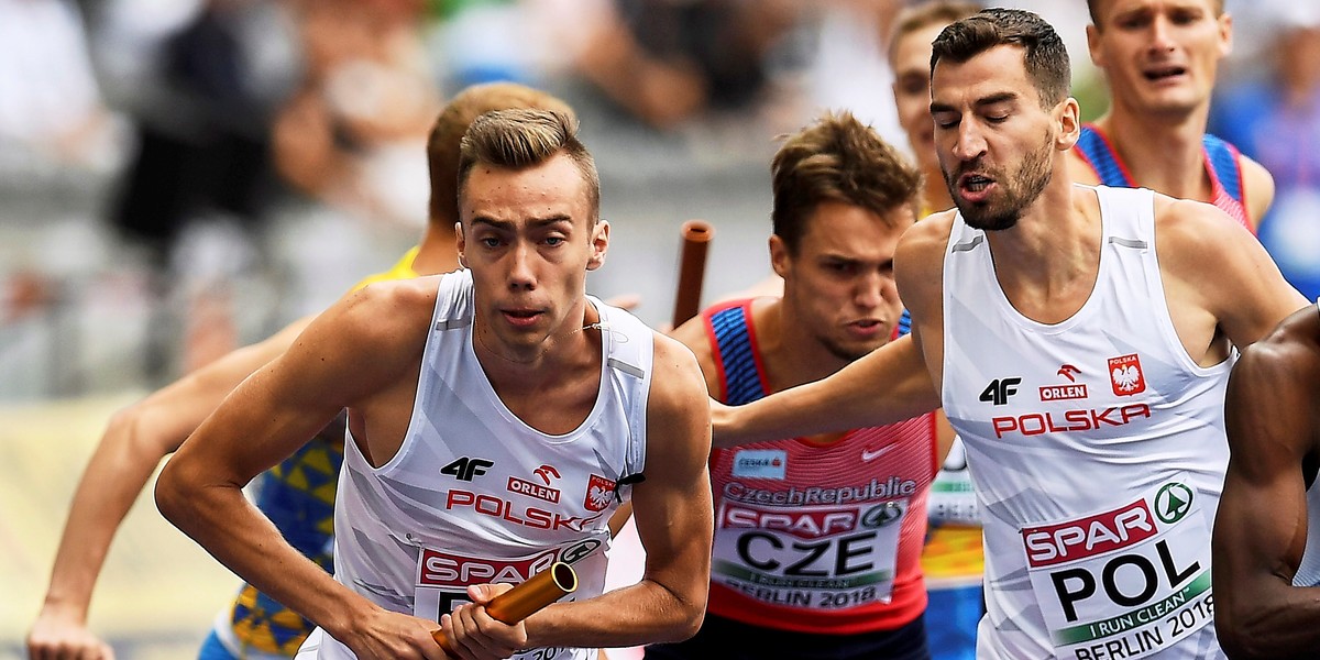 ME w lekkoatletyce: męska sztafeta 4x400 metrów w finale ...