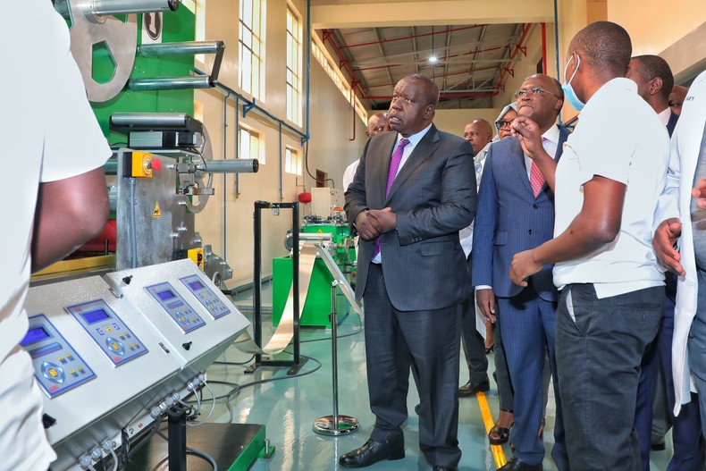 CS Fred Matiang'i launches new number plates with hidden securtity features
