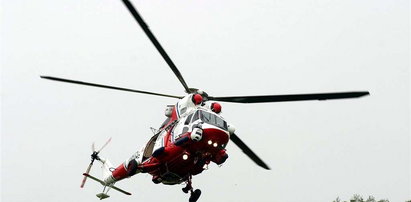 Helikopter runął w Świdniku. Pilot ocalał