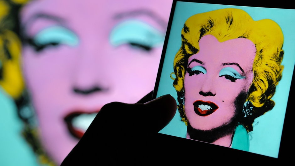 Portret Marilyn Monroe autorstwa Andy'ego Warhola