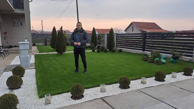 Travnjak za uživanje, ponos i slikanje