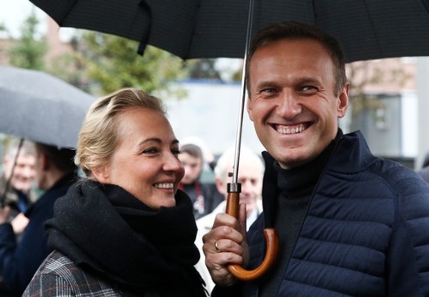 Julija i Aleksej Navaljni
