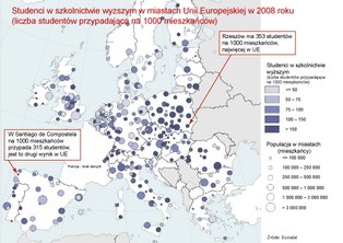 Rzeszów największym miastem studenckim w Unii Europejskiej