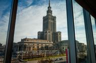 Warszawa Panorama Pałac Kultury i Nauki