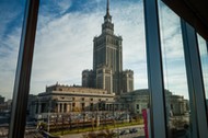 Warszawa Panorama Pałac Kultury i Nauki