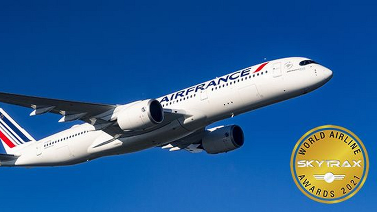 Air France najlepszą linią lotniczą w Europie