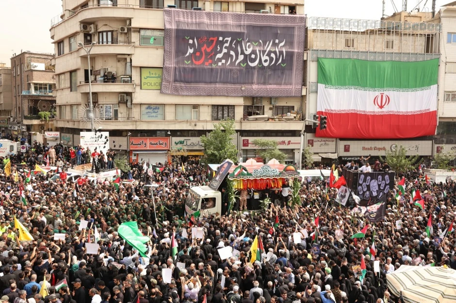 Komemoracija u Teheranu za ubijenog lidera Hamasa Ismala Hanijea 1. avgusta